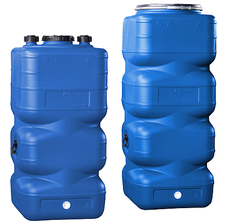 Kunststoff-Lagerbehälter Aquaform 570 und 690 Liter, bis 50° Kunststoff-Lagerbehälter Aquaform 570 und 690 Liter, bis 50°