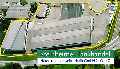 Luftbild Firmengelände Steinheimer Tankhandel