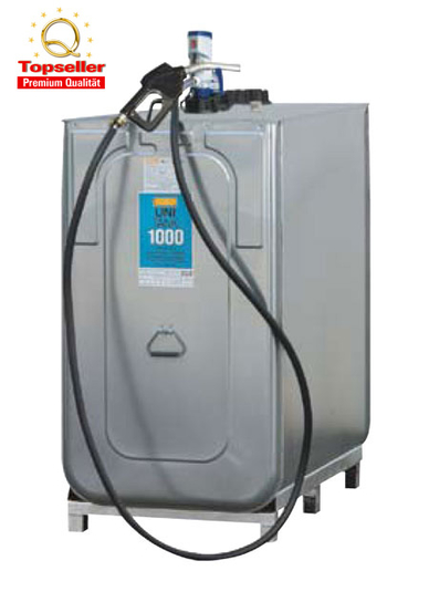 Stationäre Diesel-Tankanlage HDPE 1.000 Liter