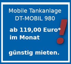 Angebot: Mobile Tankanlage DT-Mobil 980 günstig mieten