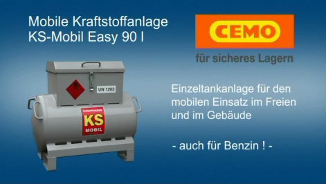 Mobile Benzin Tankanlage, 120l