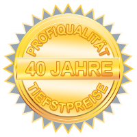 40 Jahre Profiqualität zu Tiefstpreisen 40 Jahre Profiqualität zu Tiefstpreisen